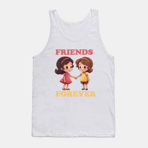 Friends Forever Tank Top by TooplesArt